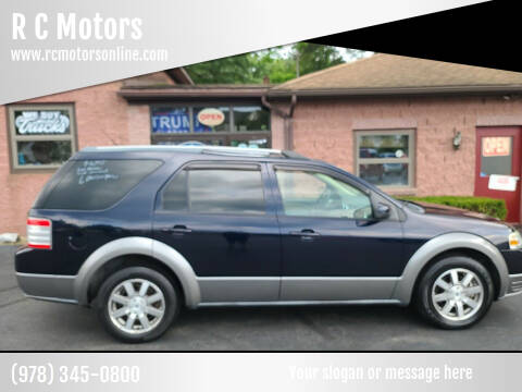 2009 Ford Taurus X for sale at R C Motors in Lunenburg MA