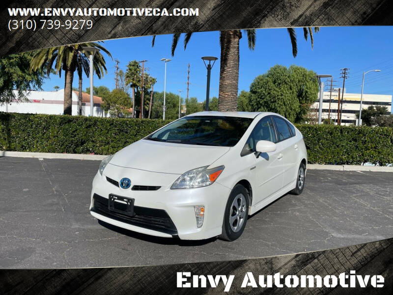 2015 Toyota Prius for sale at Envy Automotive in Canoga Park CA