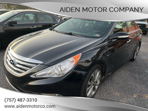 2014 Hyundai Sonata for sale at Aiden Motor Company in Portsmouth VA