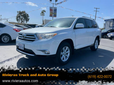 2012 Toyota Highlander for sale at Rivieras Truck and Auto Group in Chula Vista CA
