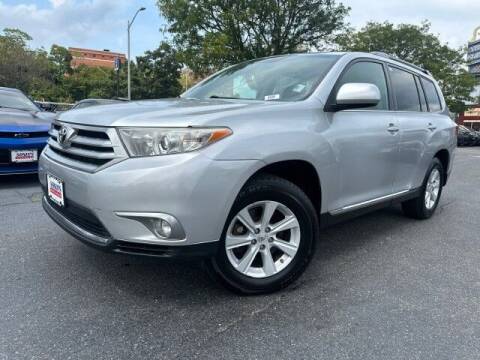 2012 Toyota Highlander for sale at Sonias Auto Sales in Worcester MA