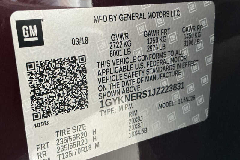 2018 Cadillac XT5 Premium Luxury