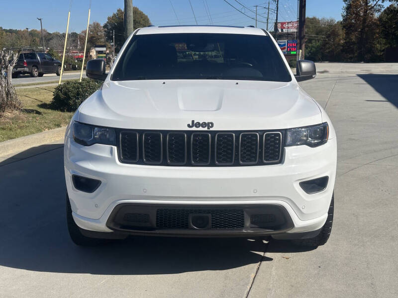 2021 Jeep Grand Cherokee 80th Anniversary Edition