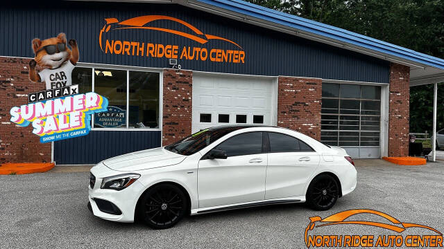 2018 Mercedes-Benz CLA for sale at North Ridge Auto Center LLC in Madison, OH