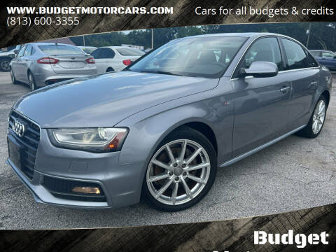 2015 Audi A4 for sale at Budget Motorcars in Tampa FL