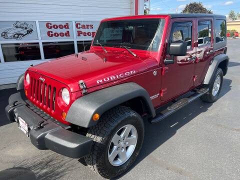 2012 Jeep Wrangler Unlimited for sale at Good Cars Good People in Salem OR