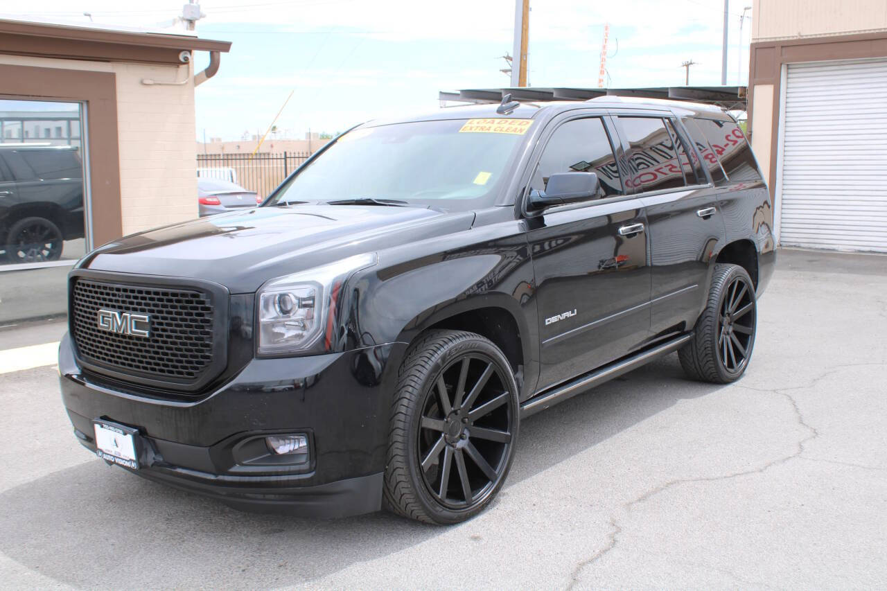 Black 2018 GMC Yukon Denali 4x2 Denali 4dr SUV 2