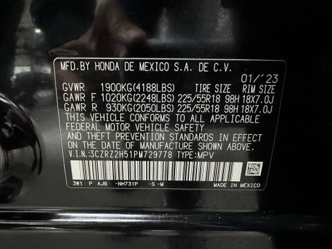 2023 Honda HR-V Sport