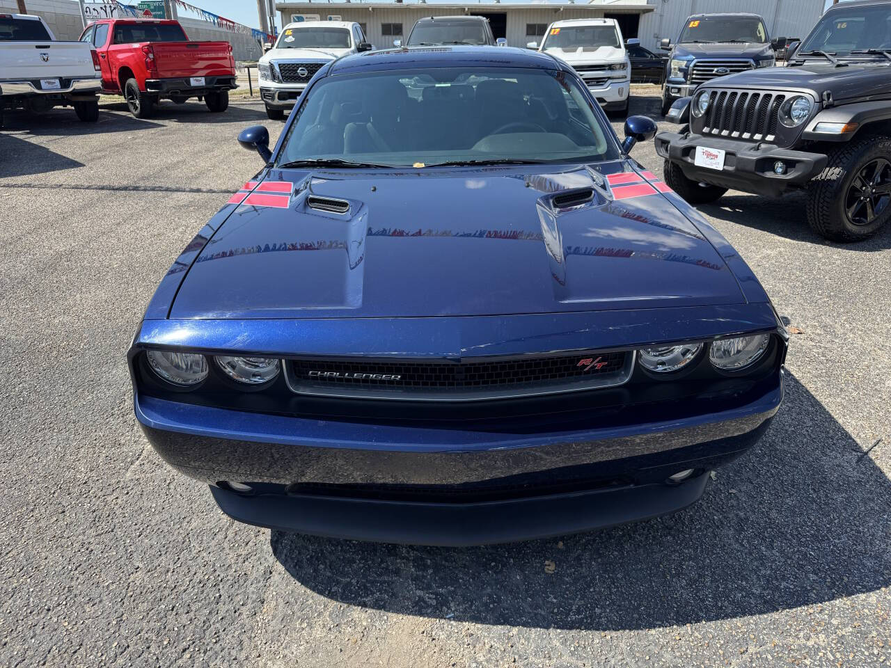 Blue 2013 Dodge Challenger R/T R/T 2dr Coupe 2