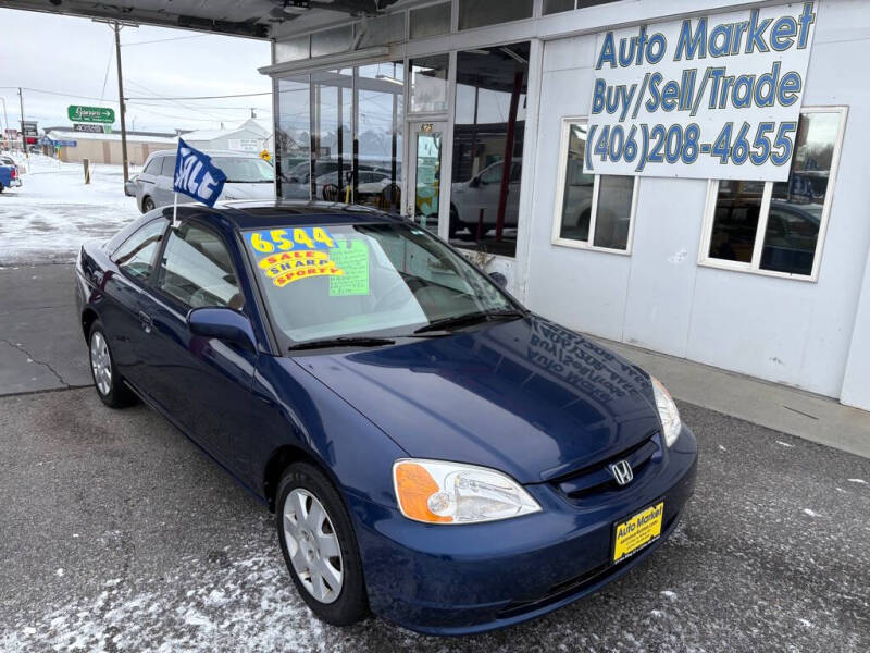 2002 Honda Civic for sale at Auto Market in Billings MT