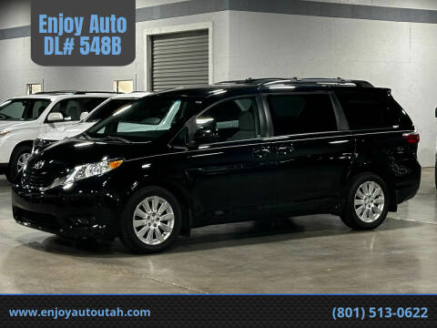 2015 Toyota Sienna for sale at Enjoy Auto  DL# 548B in Midvale UT