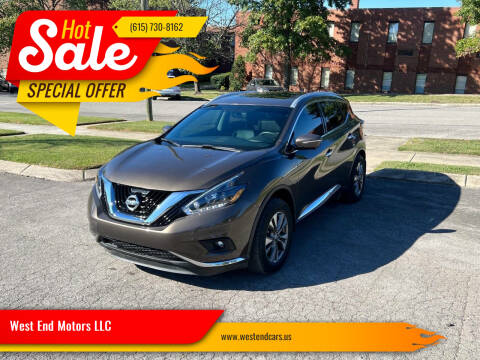 2015 Nissan Murano for sale at West End Motors LLC in Nashville TN