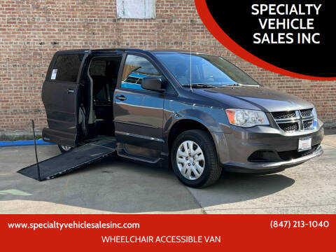 2016 Dodge Grand Caravan for sale at SPECIALTY VEHICLE SALES INC in Skokie IL