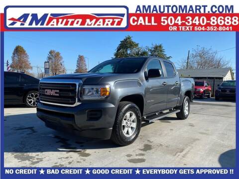 2016 GMC Canyon for sale at AM Auto Mart Marrero LLC in Marrero LA