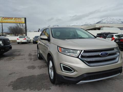 2017 Ford Edge for sale at Canyon Auto Sales in Orem UT