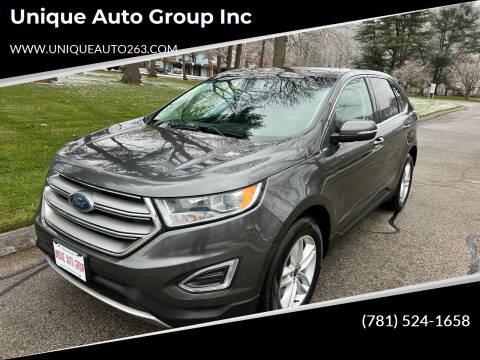 2017 Ford Edge for sale at Unique Auto Group Inc in Whitman MA