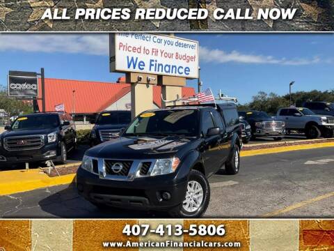 2016 Nissan Frontier for sale at American Financial Cars in Orlando FL