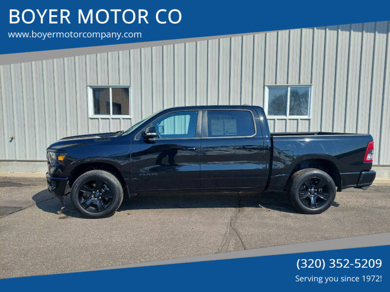 2020 RAM 1500 for sale at BOYER MOTOR CO in Sauk Centre MN