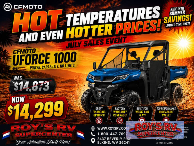 2026 CFMoto UForce 800