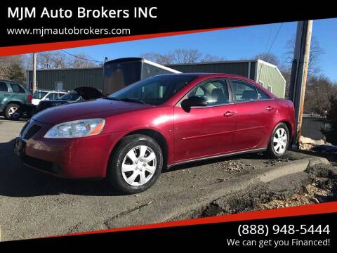 2005 Pontiac G6 for sale at MJM Auto Brokers INC in Gloucester MA