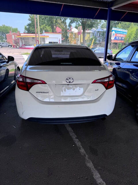 2015 Toyota Corolla for sale at Approve Auto Sales in PETERSBURG, VA