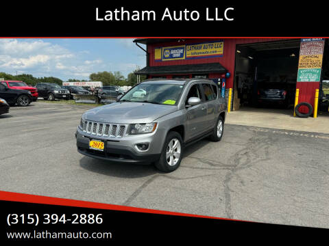 2015 Jeep Compass for sale at Latham Auto LLC in Ogdensburg NY