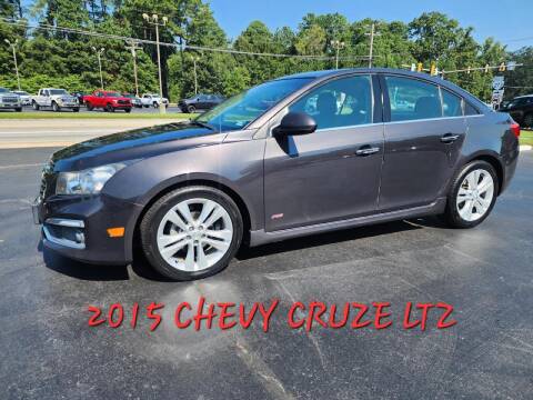 2015 Chevrolet Cruze for sale at Whitmore Chevrolet in West Point VA