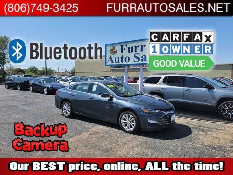 2020 Chevrolet Malibu for sale at FURR AUTO SALES in Lubbock TX