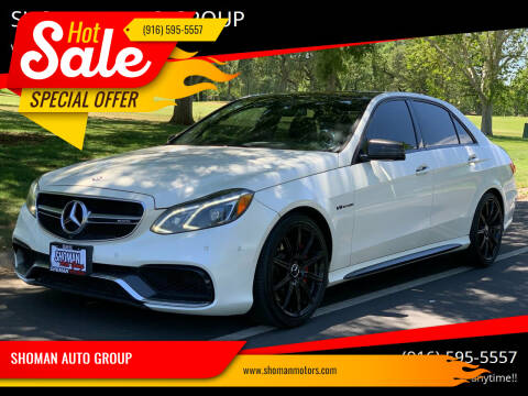 2016 Mercedes-Benz E-Class for sale at SHOMAN AUTO GROUP in Davis CA