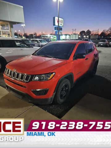 2021 Jeep Compass for sale at Vance Fleet Services in Guthrie OK