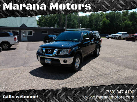 2010 Nissan Frontier for sale at Marana Motors in Princeton MN