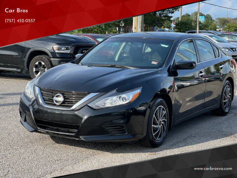 2016 Nissan Altima for sale at Car Bros in Virginia Beach VA