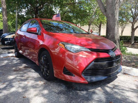 2018 Toyota Corolla for sale at Blue Lagoon Auto Sales in Plantation FL