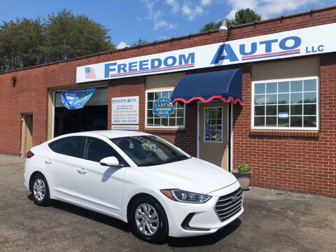 2018 Hyundai Elantra for sale at FREEDOM AUTO LLC in Wilkesboro NC