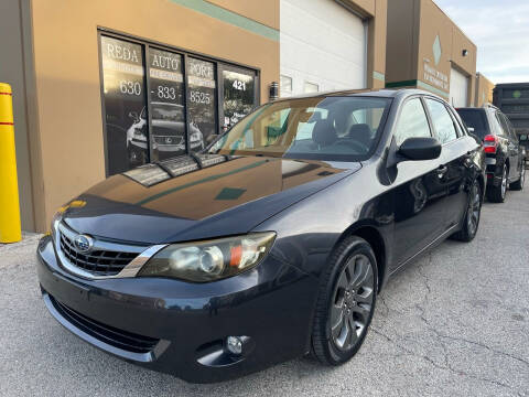 2008 Subaru Impreza for sale at REDA AUTO PORT INC in Villa Park IL