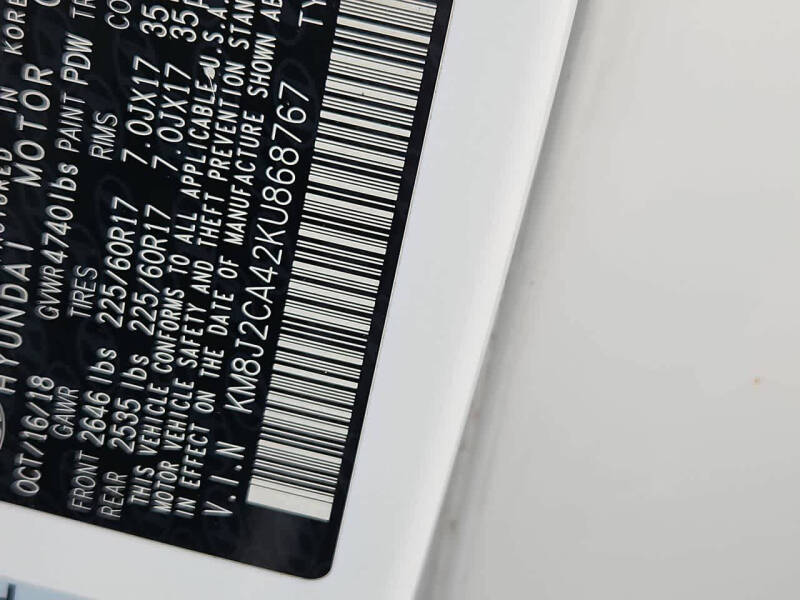 2019 Hyundai Tucson SE