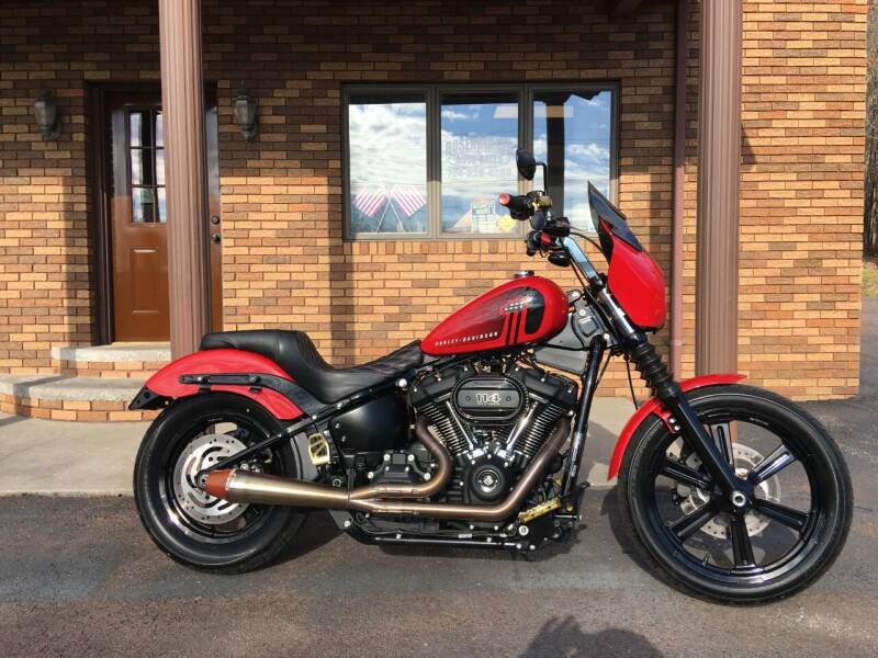 2022 Harley Davidson Softail Street Bob 114 for sale at Rosenberger Auto Sales LLC in Markleysburg PA