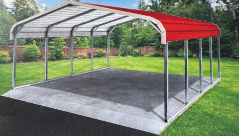 2024 Eagle standard carport regular roof for sale at M&L Auto, LLC in Clyde NC