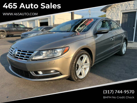 2015 Volkswagen CC for sale at 465 Auto Sales in Indianapolis IN