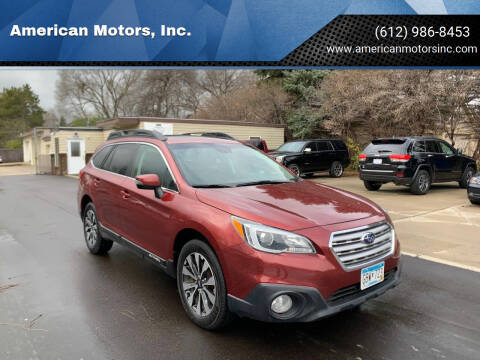 2015 Subaru Outback for sale at American Motors, Inc. in Farmington MN