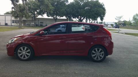 2012 Hyundai Accent for sale at Gas Buggies in Labelle FL