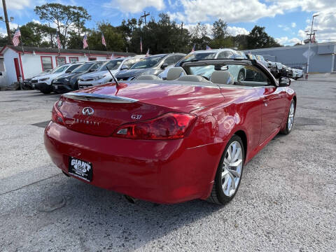 2013 Infiniti G37 Convertible