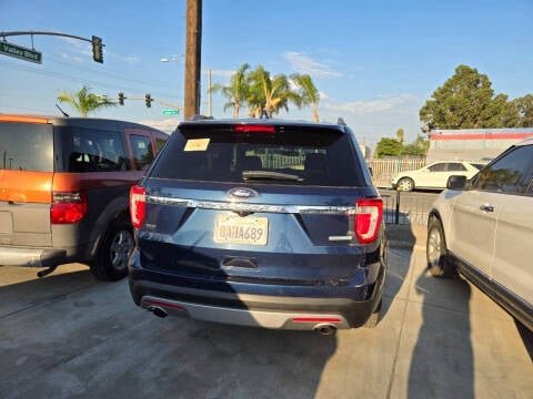 2017 Ford Explorer for sale at E and M Auto Sales in Bloomington CA