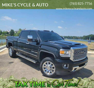 2019 GMC Sierra 2500HD for sale at MIKE'S CYCLE & AUTO in Connersville IN
