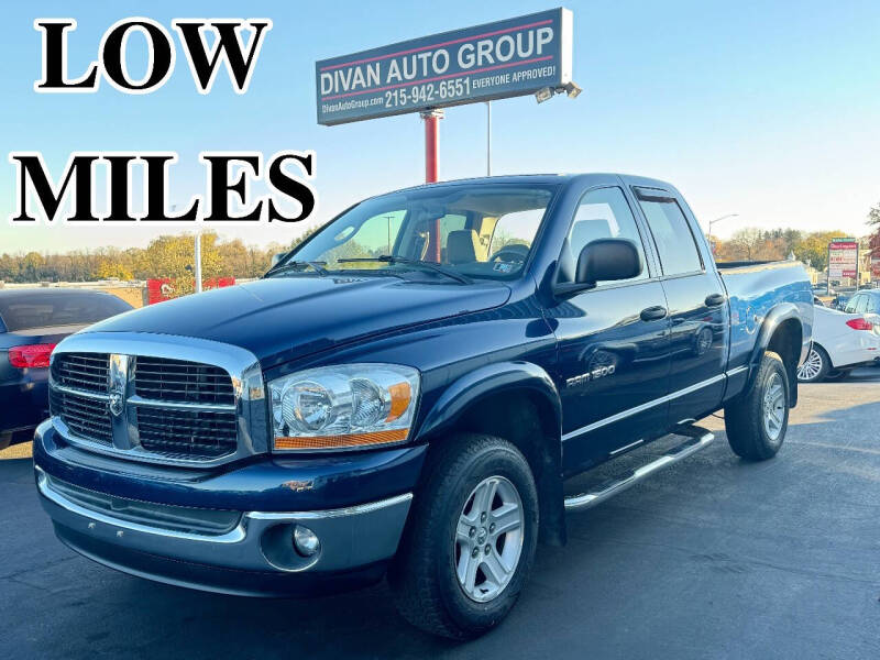 2006 Dodge Ram 1500 for sale at Divan Auto Group in Feasterville Trevose PA