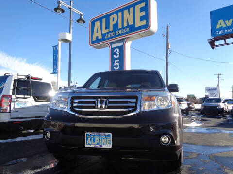 2012 Honda Pilot for sale at Alpine Auto Sales in Salt Lake City UT