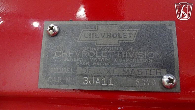1939 Chevrolet Master Deluxe