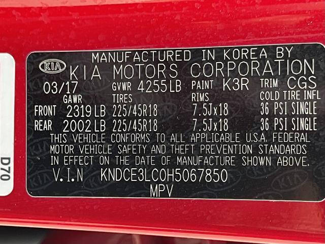 2017 Kia Niro Touring