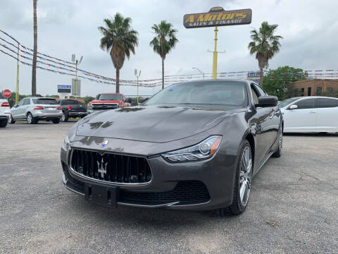 2014 Maserati Ghibli for sale at A MOTORS SALES AND FINANCE - 5630 San Pedro Ave in San Antonio TX