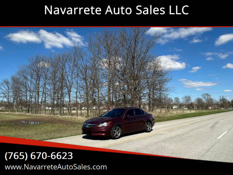 2012 Honda Accord for sale at Navarrete Auto Sales LLC in Frankfort IN